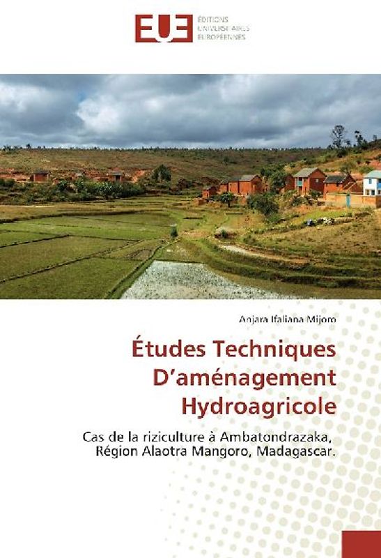 Études Techniques D¿aménagement Hydroagricole