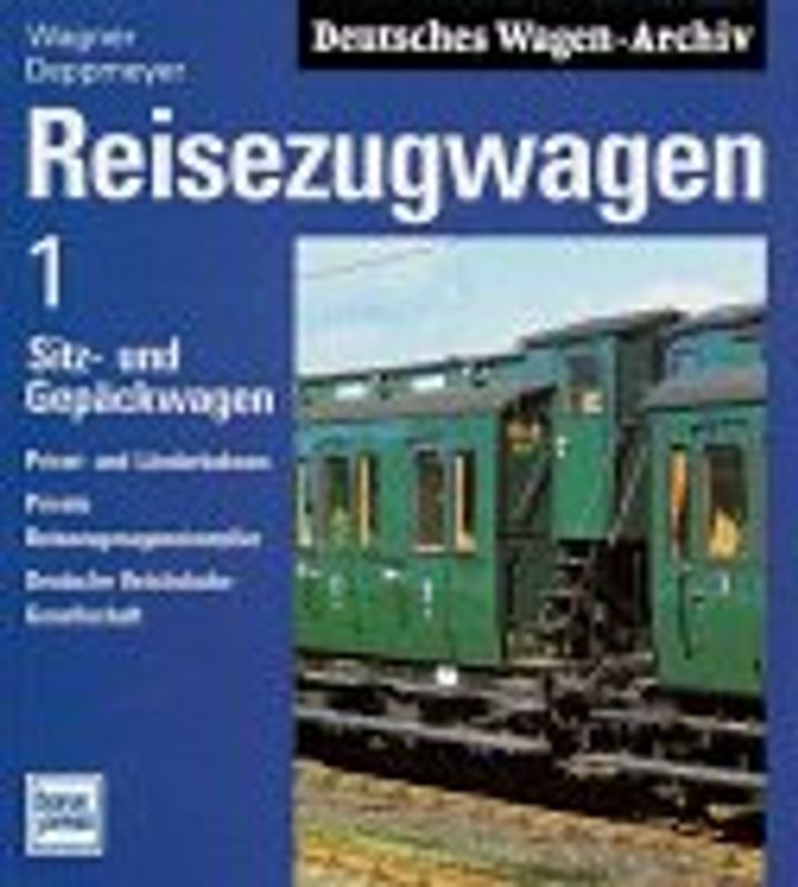 Reisezugwagen: Sitz- und Gepäckwagen. Privat- und Länderbahnen, Private Reisezugwageneinsteller, Deutsche Reichsbahn-Gesellschaft