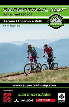 Supertrail Map Ascona / Locarno e Valli
