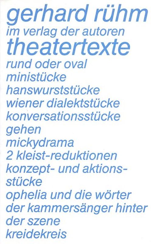 Theatertexte
