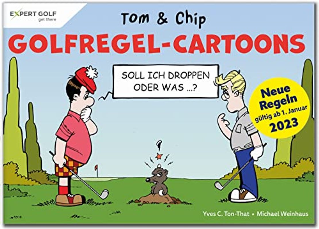Golfregel-Cartoons mit Tom & Chip