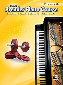 Alfred's Premier Piano Course, Technique 1b: Technique Book 1b