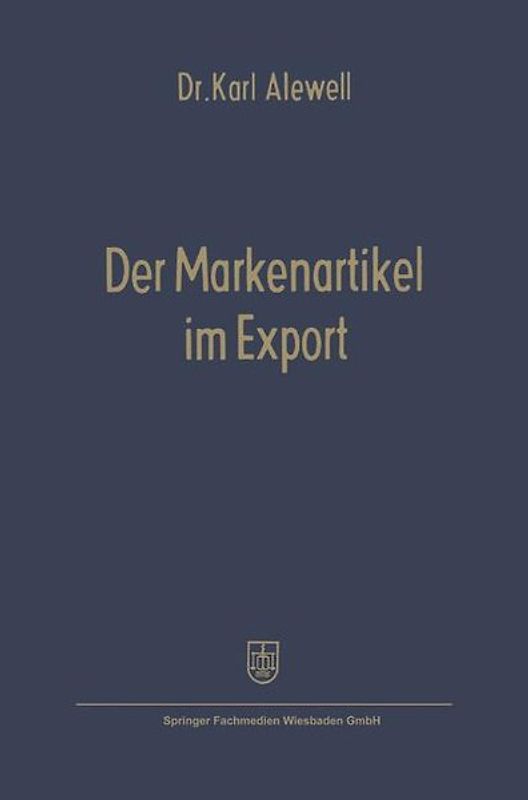 Der Markenartikel im Export