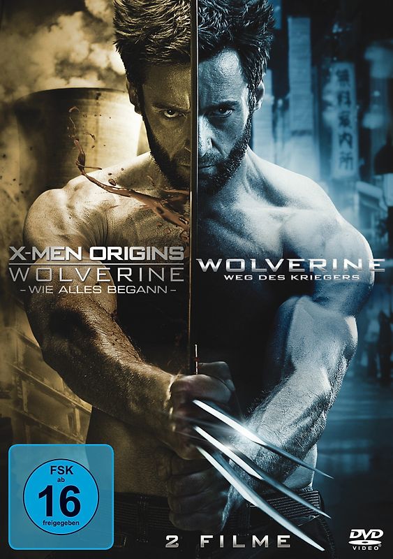 X-Men Origins - Wolverine: Wie alles begann + The Wolverine: Weg des Kriegers  [2 DVDs] DVD