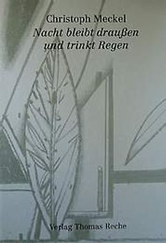 Nacht bleibt draussen und trinkt Regen