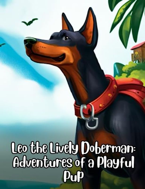 Leo the Lively Doberman - Adventures of a Playful Pup: Short Story for kids about Doberman, Perseverance & Self-Confidence I A Motivational Book For kids I Gift for kids.
