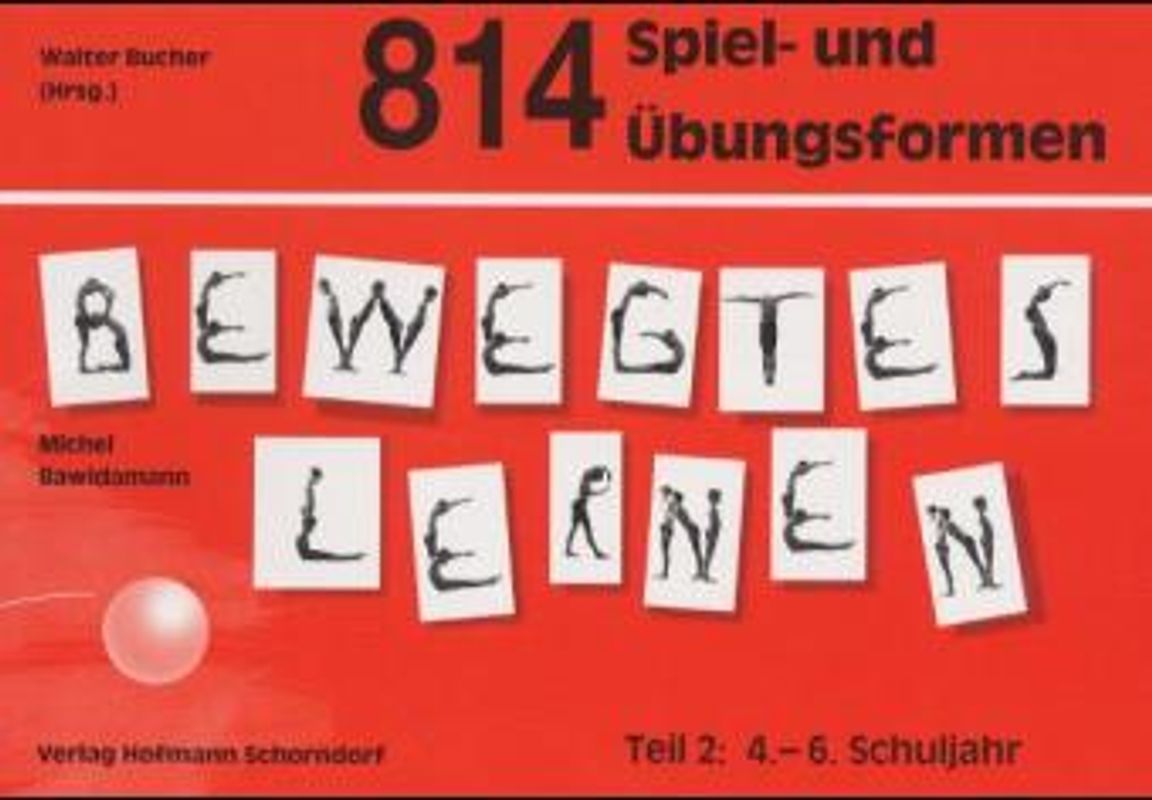 814 Spiel- und Übungsformen Bewegtes Lernen