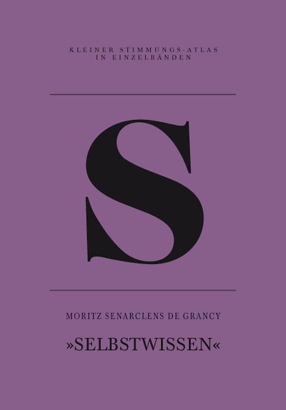 S – Selbstwissen