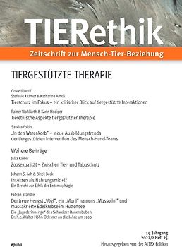 TIERethik (14.Jahrgang 2022/2)