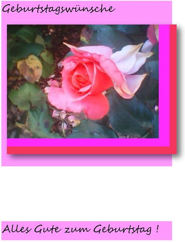 Geburtstagswünsche
