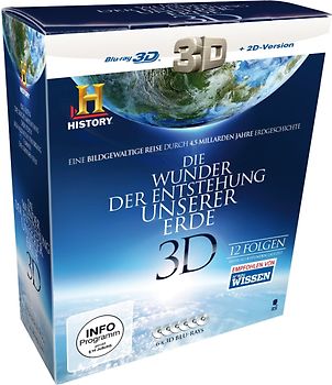 Die Wunder der Entstehung unserer Erde 3D Box [6 Discs] 3D Blu-ray Disc