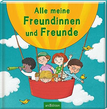 Alle meine Freundinnen und Freunde: Freundealbum divers und inklusiv, für Kinder ab 3 Jahren