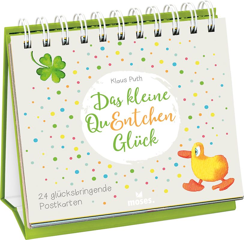 Das kleine QuEntchen Glück - 24 glücksbringende Postkarten