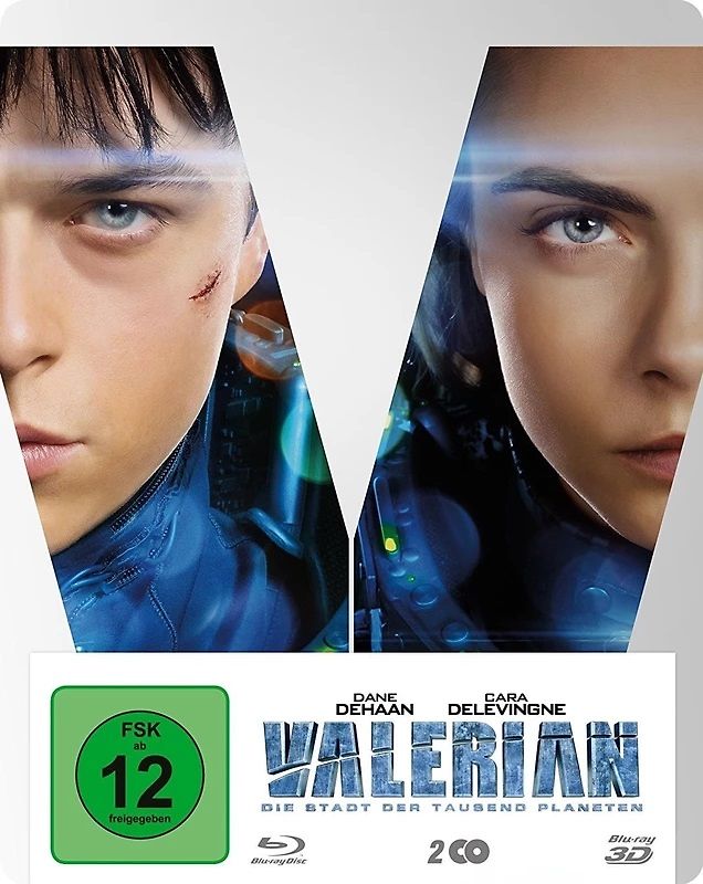 Valerian - Die Stadt der tausend Planeten [2 Discs, Steelbook, Exklusivprodukt] Blu-ray Disc