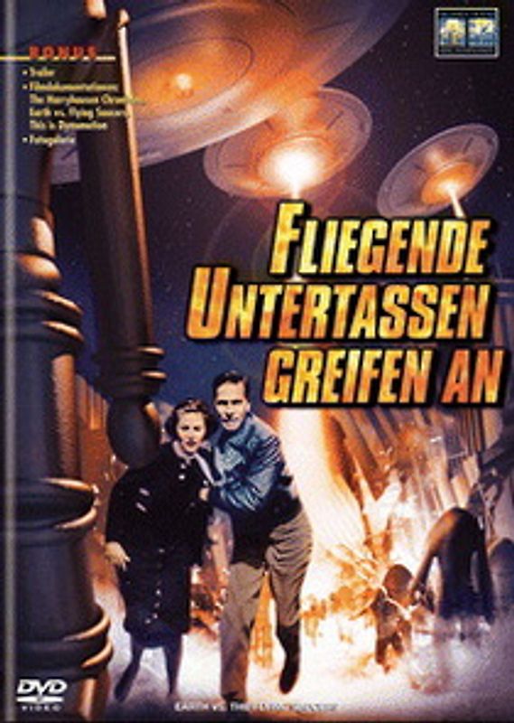 Fliegende Untertassen greifen an DVD