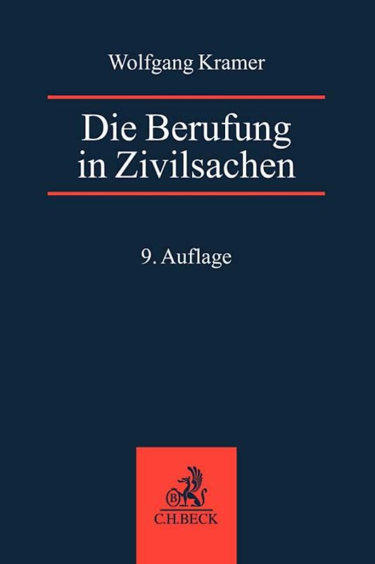 Die Berufung in Zivilsachen