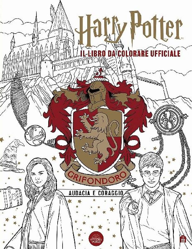 Harry Potter. Grifondoro: audacia e coraggio. Il libro da colorare ufficiale