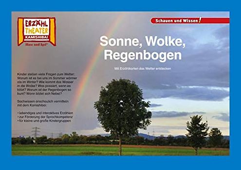 Kamishibai: Sonne, Wolke, Regenbogen: 10 Fotobildkarten für das Erzähltheater