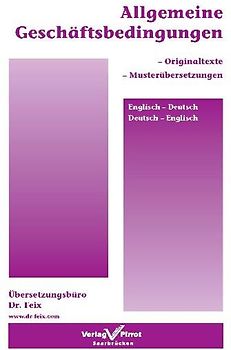 Allgemeine Geschäftsbedingungen