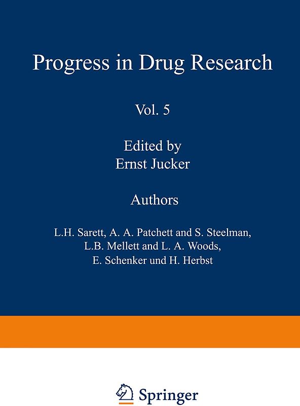 Fortschritte der Arzneimittelforschung / Progress in Drug Research / Progrès des recherches pharmaceutiques