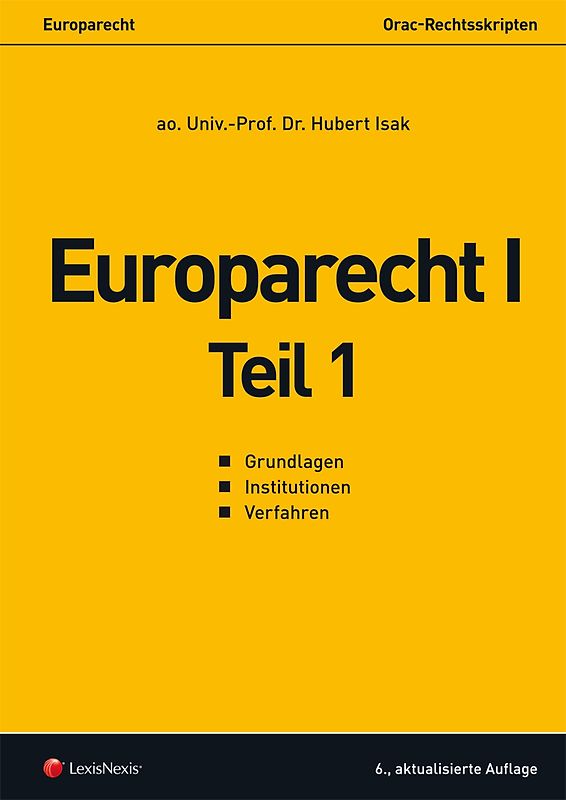 Europarecht I - Teil 1