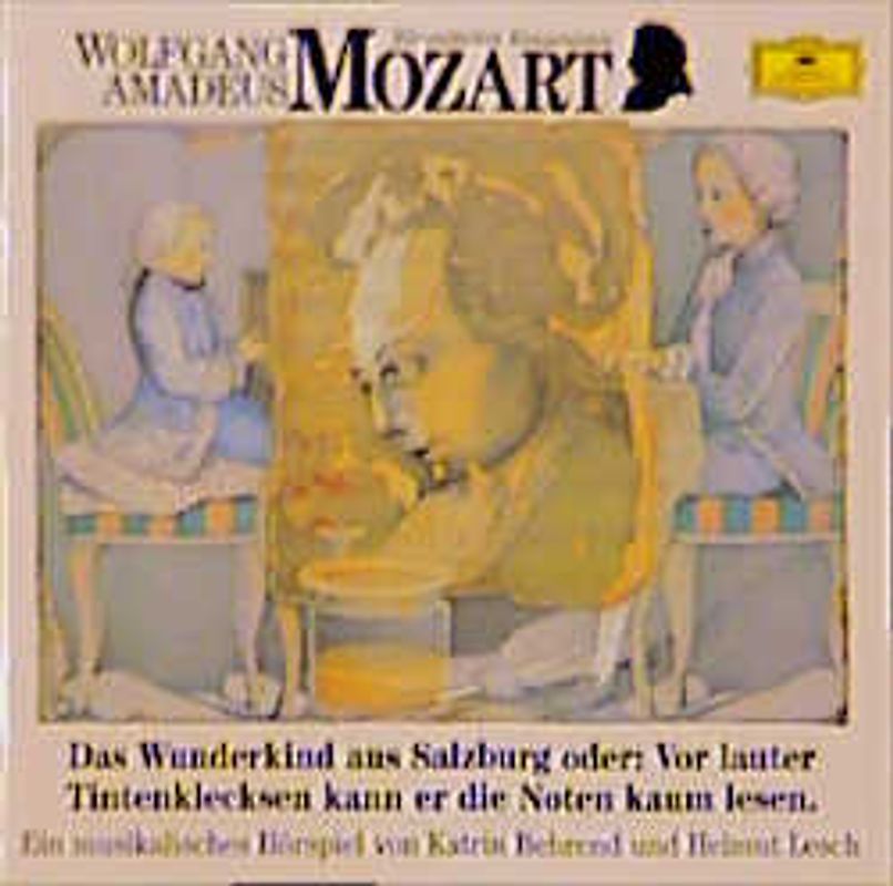 Wolfgang Amadeus Mozart. Das Wunderkind aus Salzburg. CD