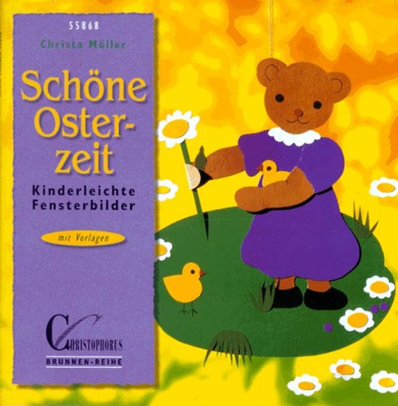Schöne Osterzeit. Kinderleichte Fensterbilder