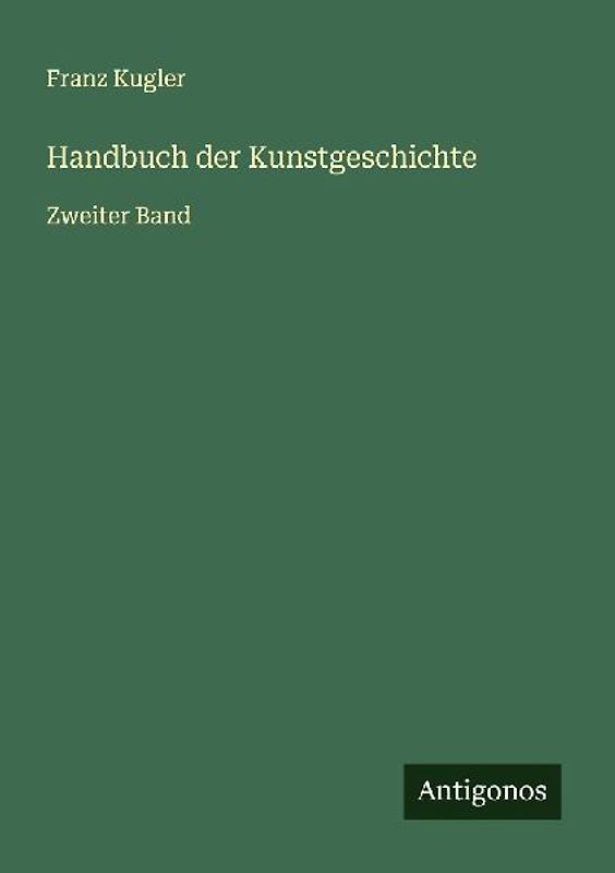 Handbuch der Kunstgeschichte