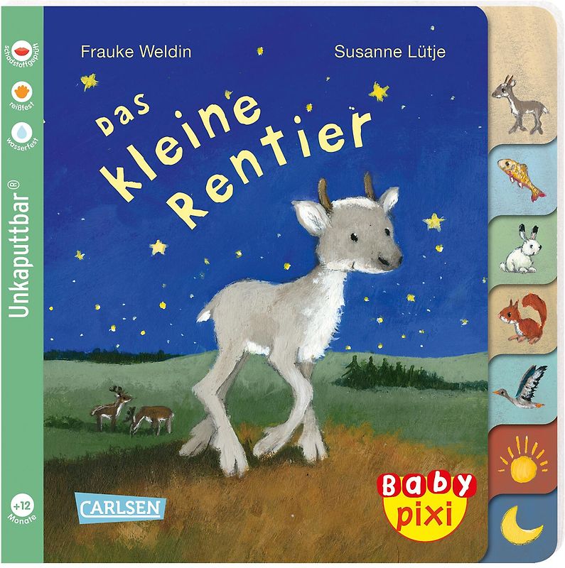 Baby Pixi (unkaputtbar) 122: Das kleine Rentier