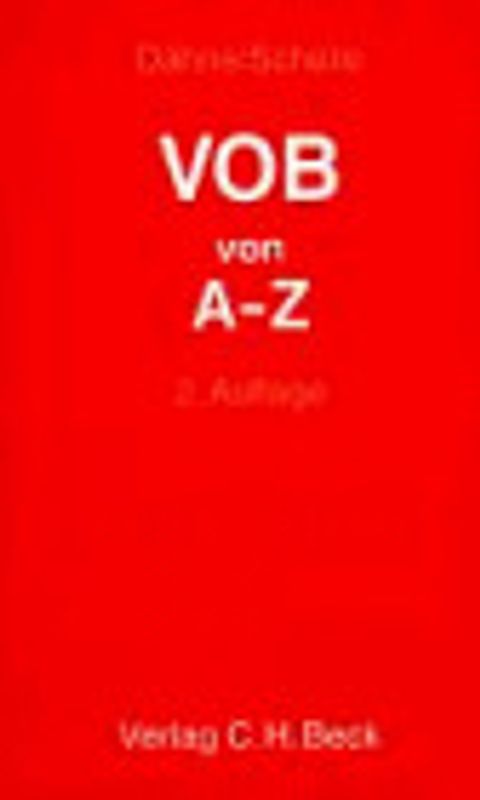 VOB von A - Z