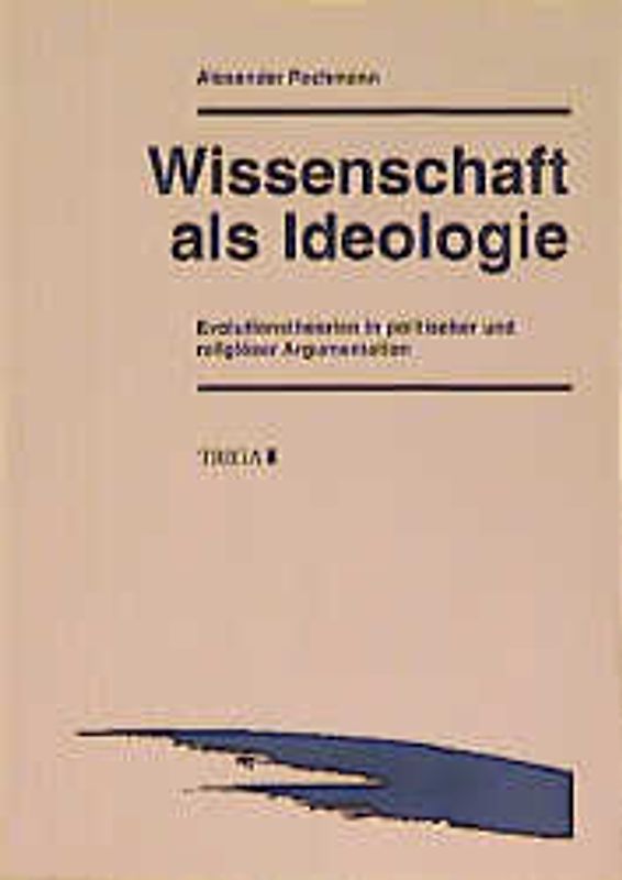 Wissenschaft als Ideologie