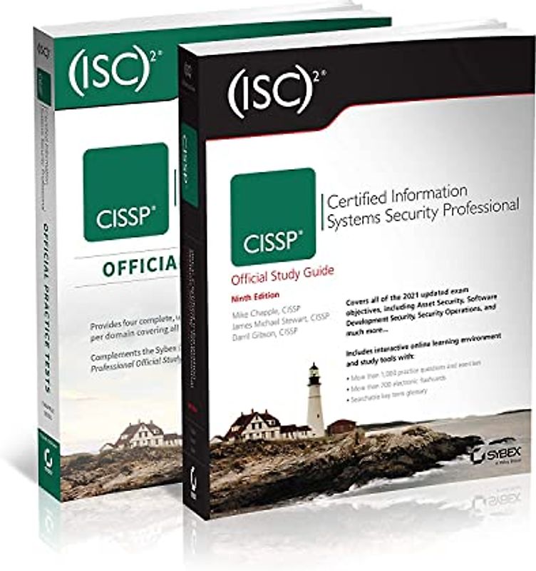 (ISC)2 CISSP Certified Information Systems Security Professional Official Study Guide & Practice Tests Bundle