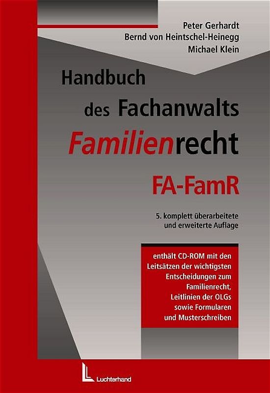 Handbuch des Fachanwalts Familienrecht