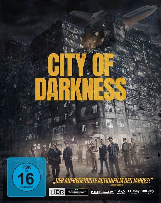 City of Darkness (4K Ultra HD + Blu-ray, Mediabook) Blu-ray Disc