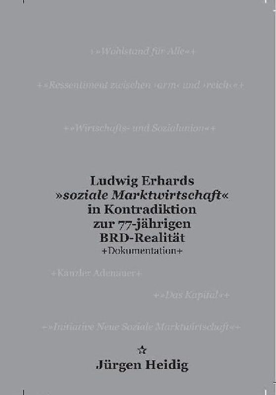 »Ludwig Erhards ›soziale Marktwirtschaft‹ in Kontradiktion zur 77-jährigen BRD-Realität +Dokumentation+«