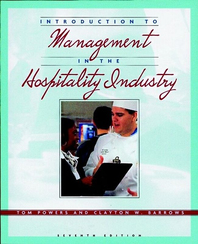 Introduction to Management in the Hospitality Industry
