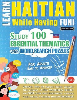 LEARN HAITIAN WHILE HAVING FUN! - FOR ADULTS