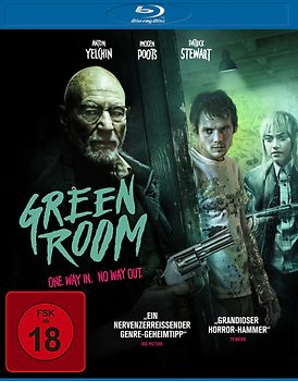Green Room - One Way In. No Way Out. Blu-ray Disc