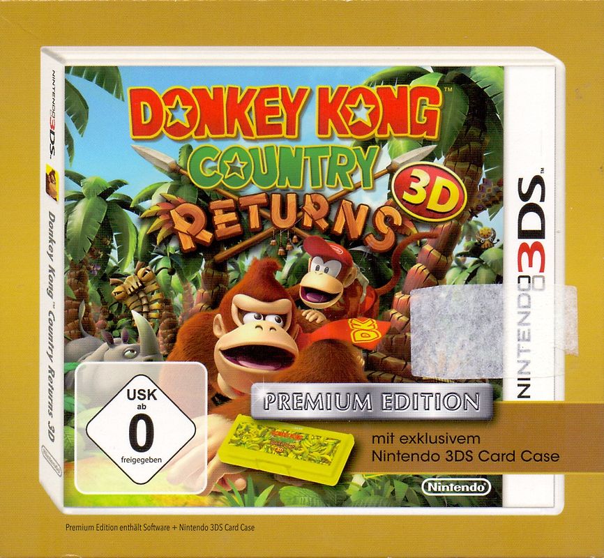 Donkey Kong Country Returns 3D Premium Edition[inkl. 3DS Card Case] Nintendo 3DS