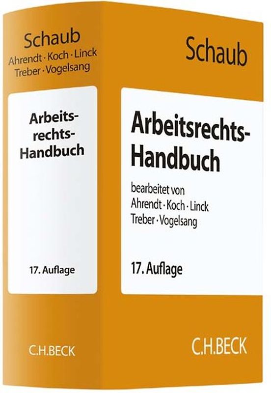 Arbeitsrechts-Handbuch