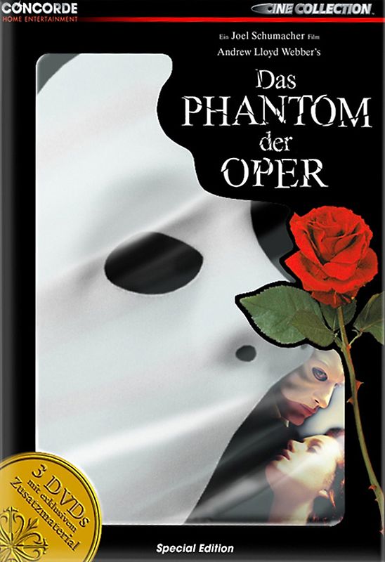 Das Phantom der Oper  - Special Edition [3 Discs, ohne Maske] DVD