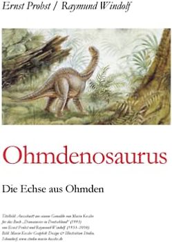 Ohmdenosaurus: Die Echse aus Ohmden (Bücher von Ernst Probst über Paläontologie, Band 20)