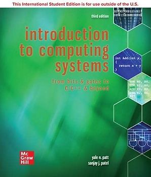 ISE Introduction to Computing Systems: From Bits & Gates to C/C++ & Beyond