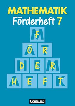 Mathematik Förderschule - Förderhefte - Band 7