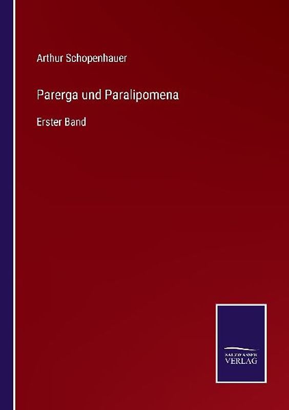 Parerga und Paralipomena