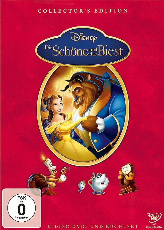 Die Schöne und das Biest - Buch Set DVD