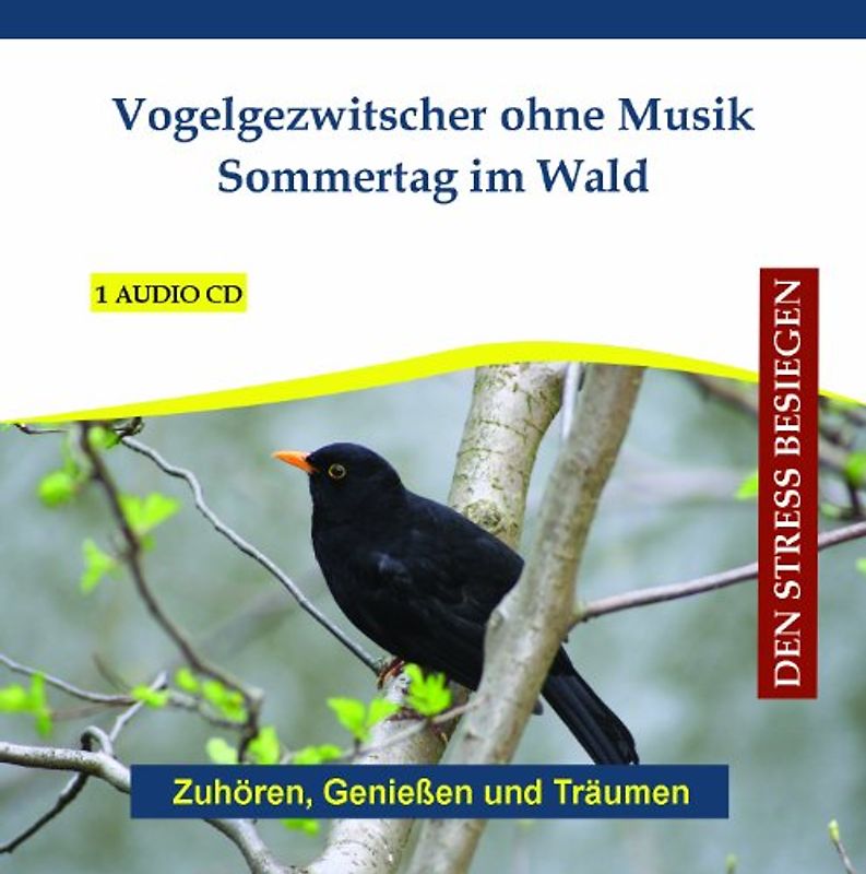 Diverse Entspannung - Vogelgezwitscher ohne Musik - Sommertag im Wald - Stressabbau durch Naturgeräusche - Vogelstimmen - Naturklänge - wellness pur