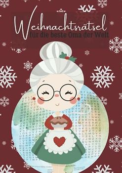 Weihnachtsrätsel für die beste Oma der Welt: Wortsuche für clevere Senioren