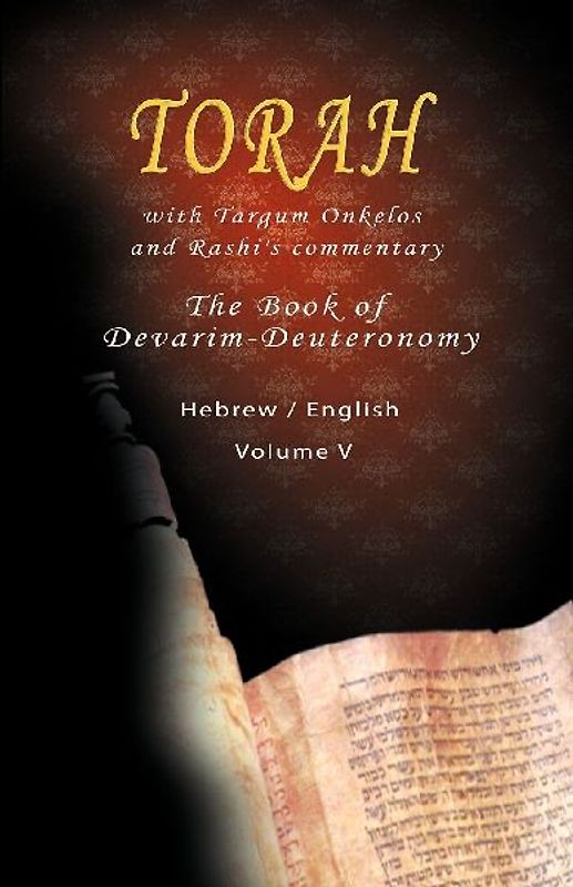 Pentateuch with Targum Onkelos and rashi's commentary