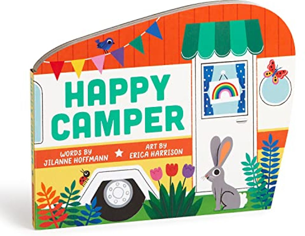 Happy Camper Shaped Board Book: BK Board Happy Camper